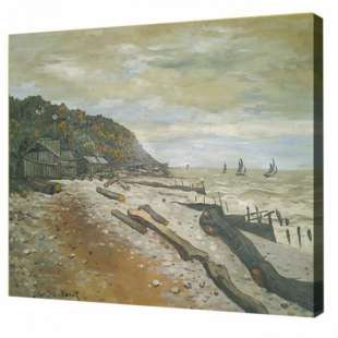 Olieverf schilderij Schepen kerkhof  foto 1