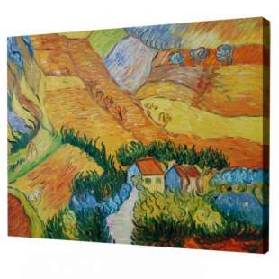 Olieverfschilderij Wheatfields foto 1