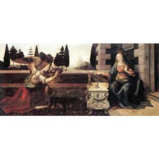 Schilderij Annunciation foto 1
