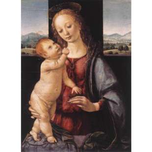 schilderij Madonna and Child foto 1