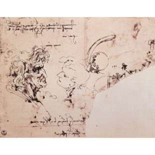 Schilderij Study sheet foto 2