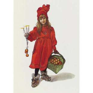 Olieverf schilderij Brita as Iduna foto 1
