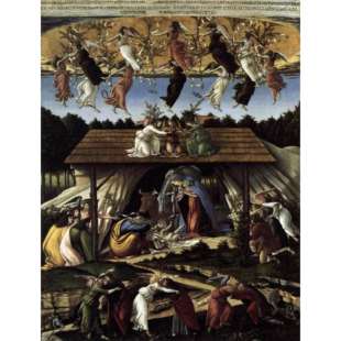 Schilderij Geboorte van Christus foto 1