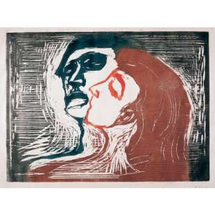 Olieverf schilderij Head by Head foto 1