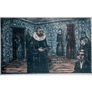 Olieverf schilderij Sacrament  foto 1