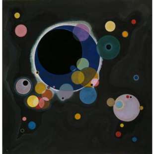 Olieverfschilderij Several circles foto 1