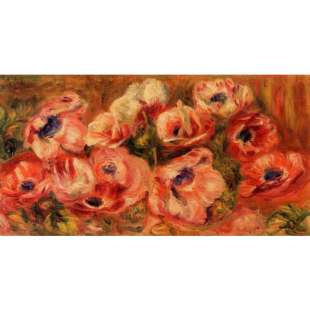 Olieverf schilderij Anemones foto 1