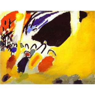 Olieverf schilderij Impression III foto 1