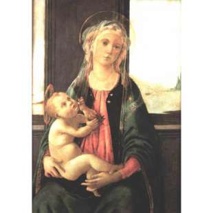 Olieverf schilderij Madonna of the sea foto 1