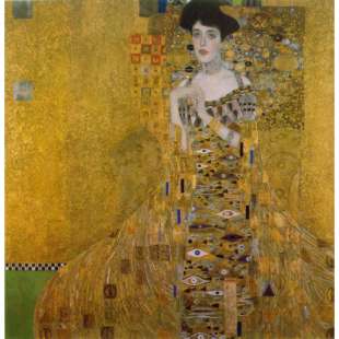Schilderij Portrait of Adele Bloch-Bauer I foto 1