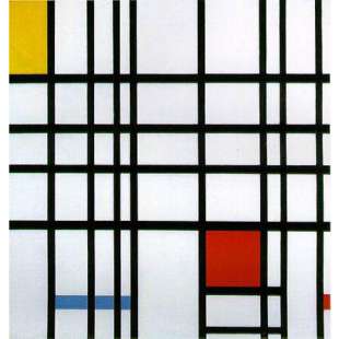 Schilderij Composition lines foto 1