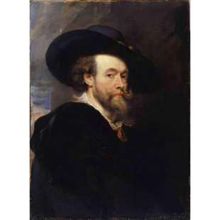 Paul Rubens zelf portret foto 1
