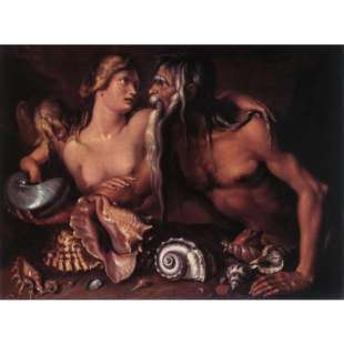 Schilderij Neptune en Amphitrite foto 1