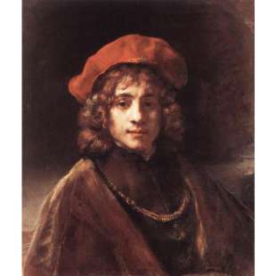 Olieverfschilderij zoon Titus foto 1