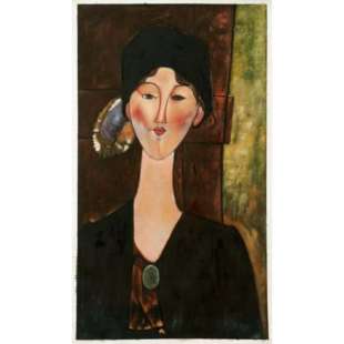 Olieverf schilderij Beatrice Hastings foto 1