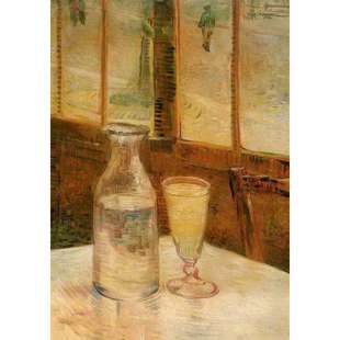 Schilderij Still life with Absinthe foto 1
