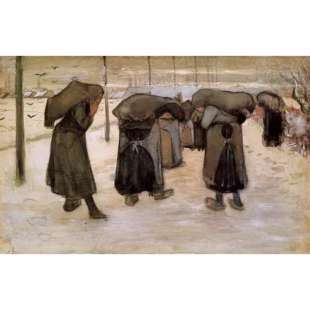 Schilderij Miners