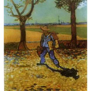 Schilderij The Painter On His Way To Work foto 1