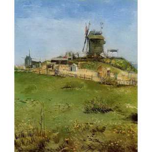 Schilderij The Moulin de la Galette foto 1