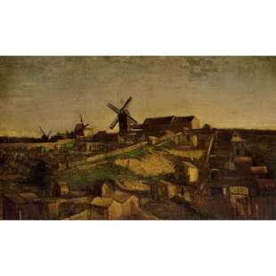 Schilderij Montmartre foto 1