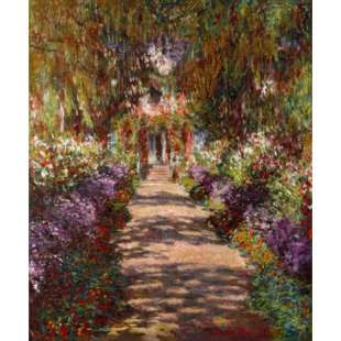 Schilderij Way to Giverny foto 1