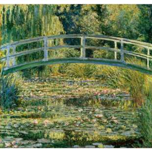 Schilderij Water Lilies Giverny foto 1