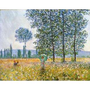 Schilderij Fields In Spring foto 1