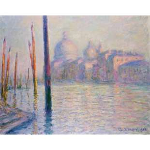 Schilderij Reproductie View of Venice foto 1