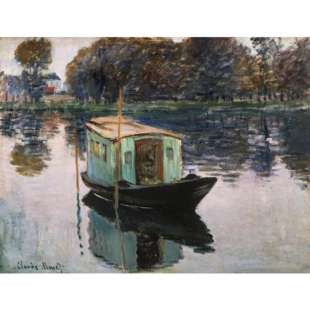 Schilderij Das Atelierboot foto 1