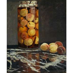 Schilderij reproductie Das Pfirsichglas foto 1