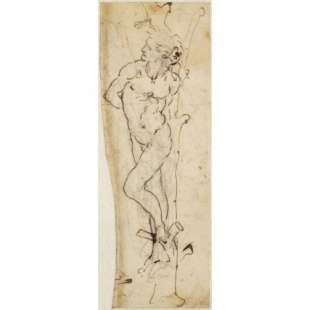 Schilderij Study of St. Sebastian foto 1