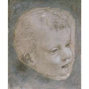 Schilderij Head of a Child foto 1