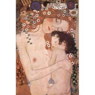 Schilderij Moeder en kind foto 1