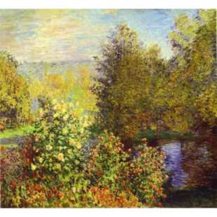 Schilderij Reproductie De Tuin Van Montgeron foto 1