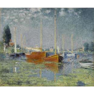 Reproductie Schilderij Argenteuil Monet foto 1