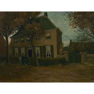Schilderij The Parish House in Nuenen foto 2