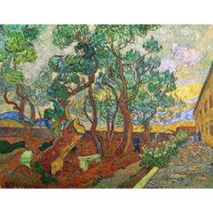 Schilderij The Garden of St. Paul