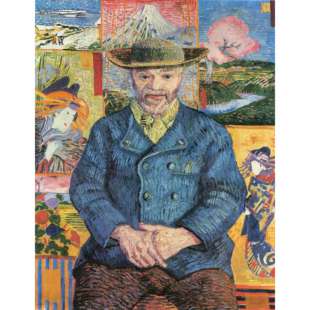 Schilderij Portrait of Pere Tanguy foto 1