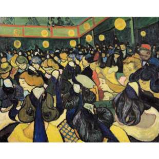 Schilderij The Dance Hall at Arles foto 1