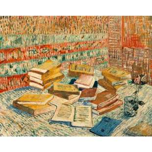 Schilderij The Yellow Books foto 1