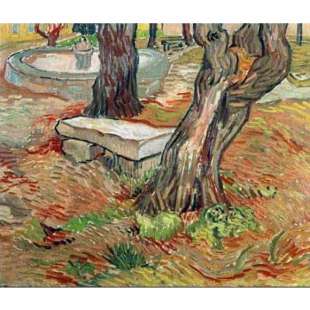 Schilderij The Bench of Saint Remy foto 1