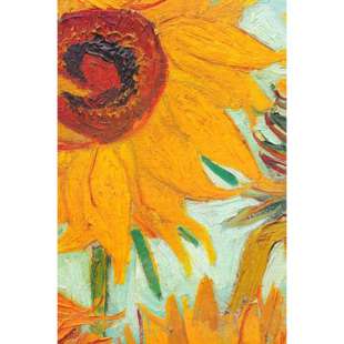 twaalf Zonnebloemen Vincent Van Gogh foto 1