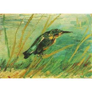 Schilderij The Kingfisher foto 1