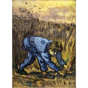 Schilderij Reaper with Sickle foto 1