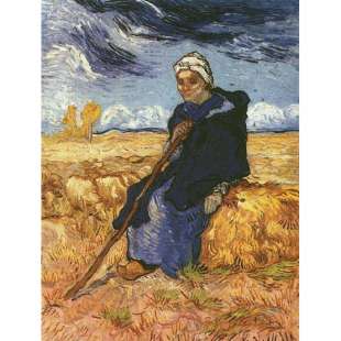 Schilderij The Shepherdess foto 1