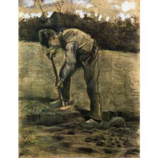 Schilderij Reproductie The Digger foto 1