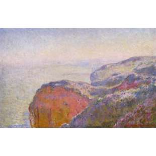 Schilderij A Cliff Near Dieppe foto 1
