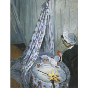 Schilderij Jean Monet In His Cradle foto 1