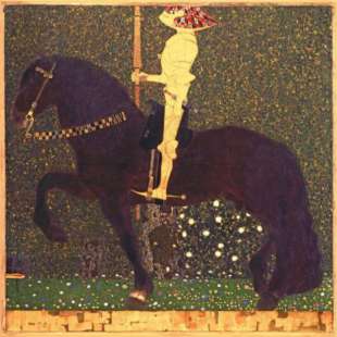 Schilderij Life is a Struggle or the Golden Knight foto 1