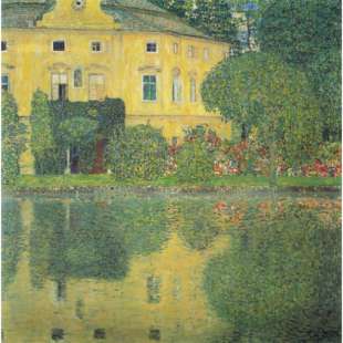 Schilderij Schloss Kammer on Attersee foto 1